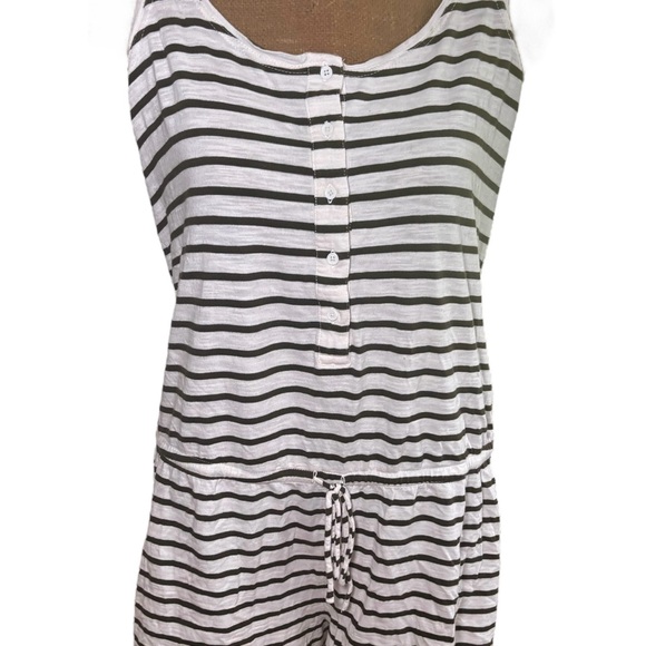 J. Crew Pants - J. Crew Striped Sleeveless Romper Size L